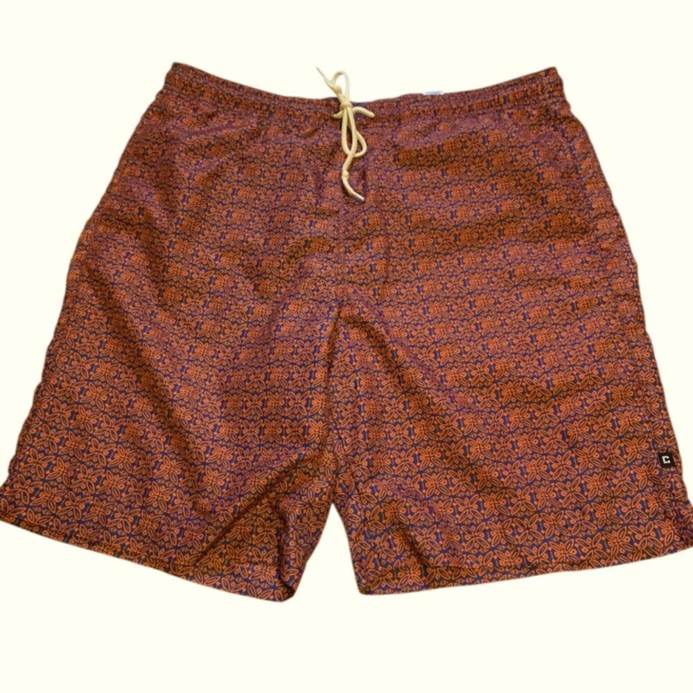 Chaps Mens Boys Swin Trunks Bathing Suit Size L